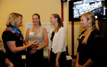 Wyoming Rep. Lummis and CC innovators from Sheridan College.